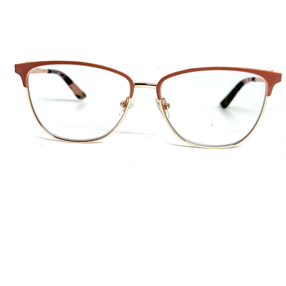Guess GU2927 058 Rose Gold Coral Cat Eye Eyeglasses Frames 53-14-140